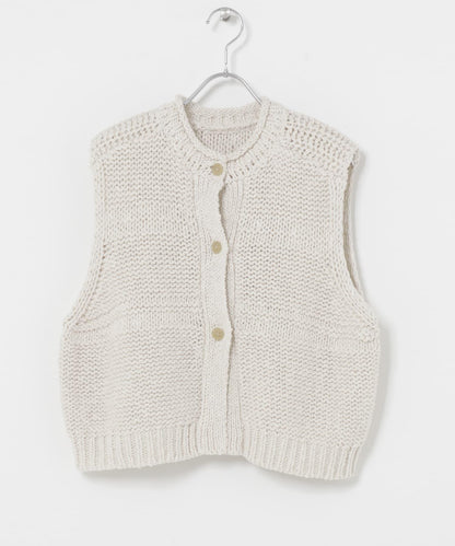 2WAY棉麻針織背心