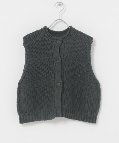 2WAY棉麻針織背心