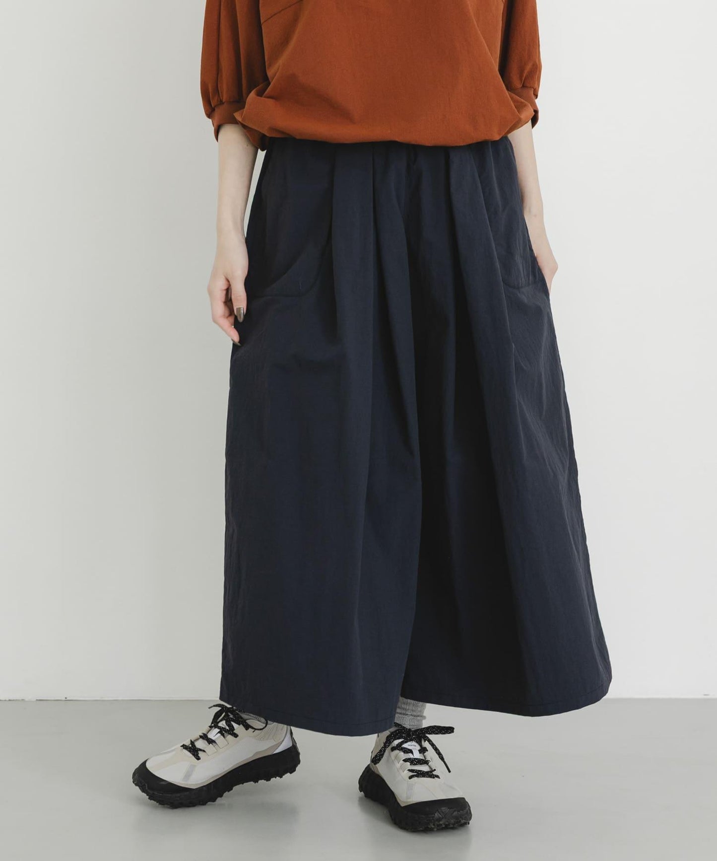 UR TECH尼龍塔夫闊腿褲