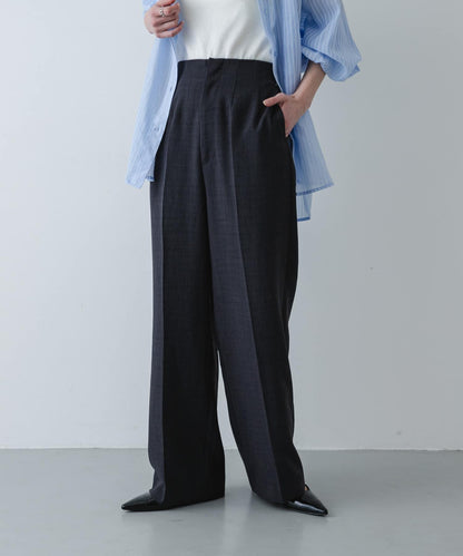 亞麻質感寬鬆版型 UR TECH DRYLUXE 闊腿褲（款）