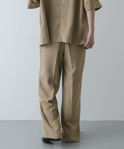 亞麻質感寬鬆版型 UR TECH DRYLUXE 闊腿褲（款）