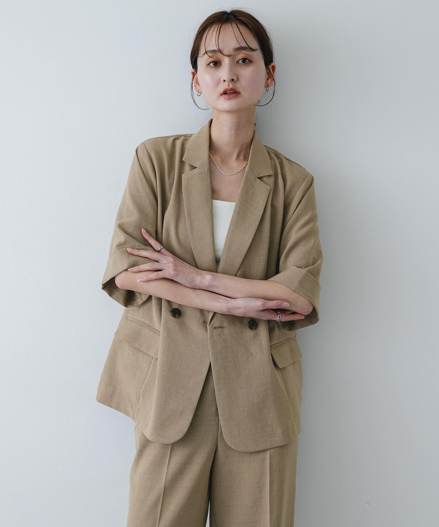 UR TECH DRYLUXE 亞麻質感夾克