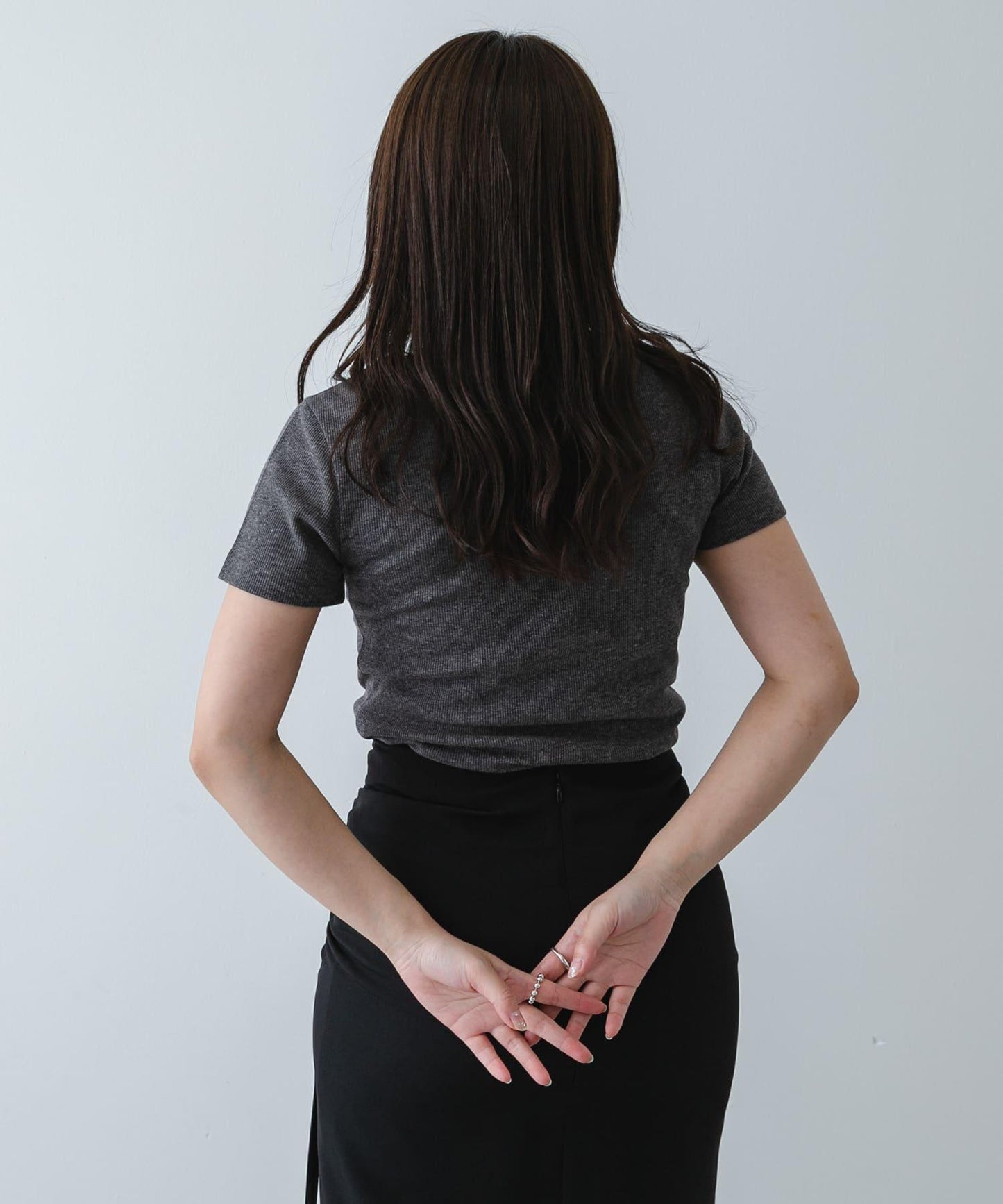 圓領羅紋短袖T恤