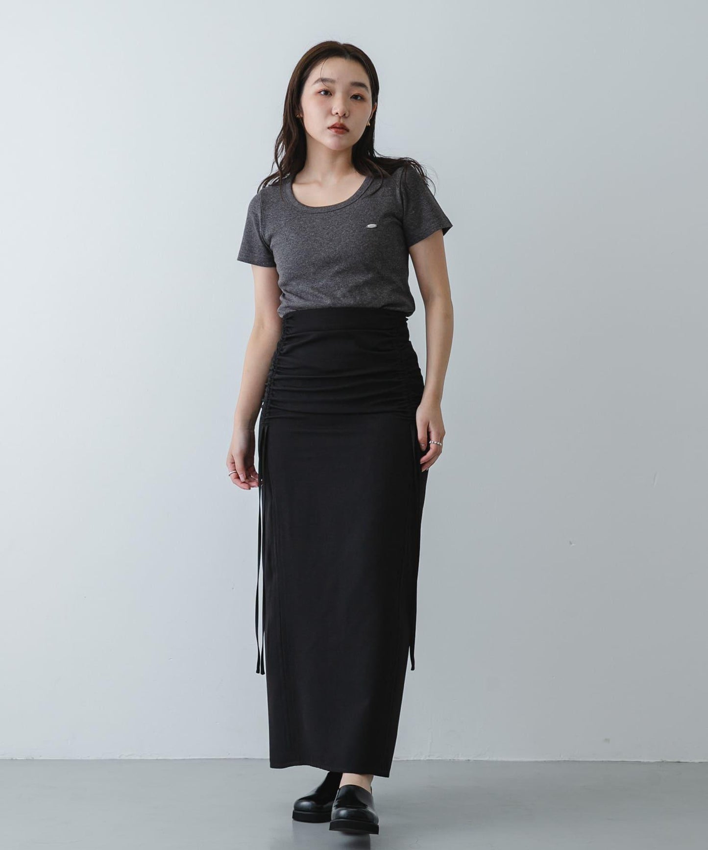 圓領羅紋短袖T恤