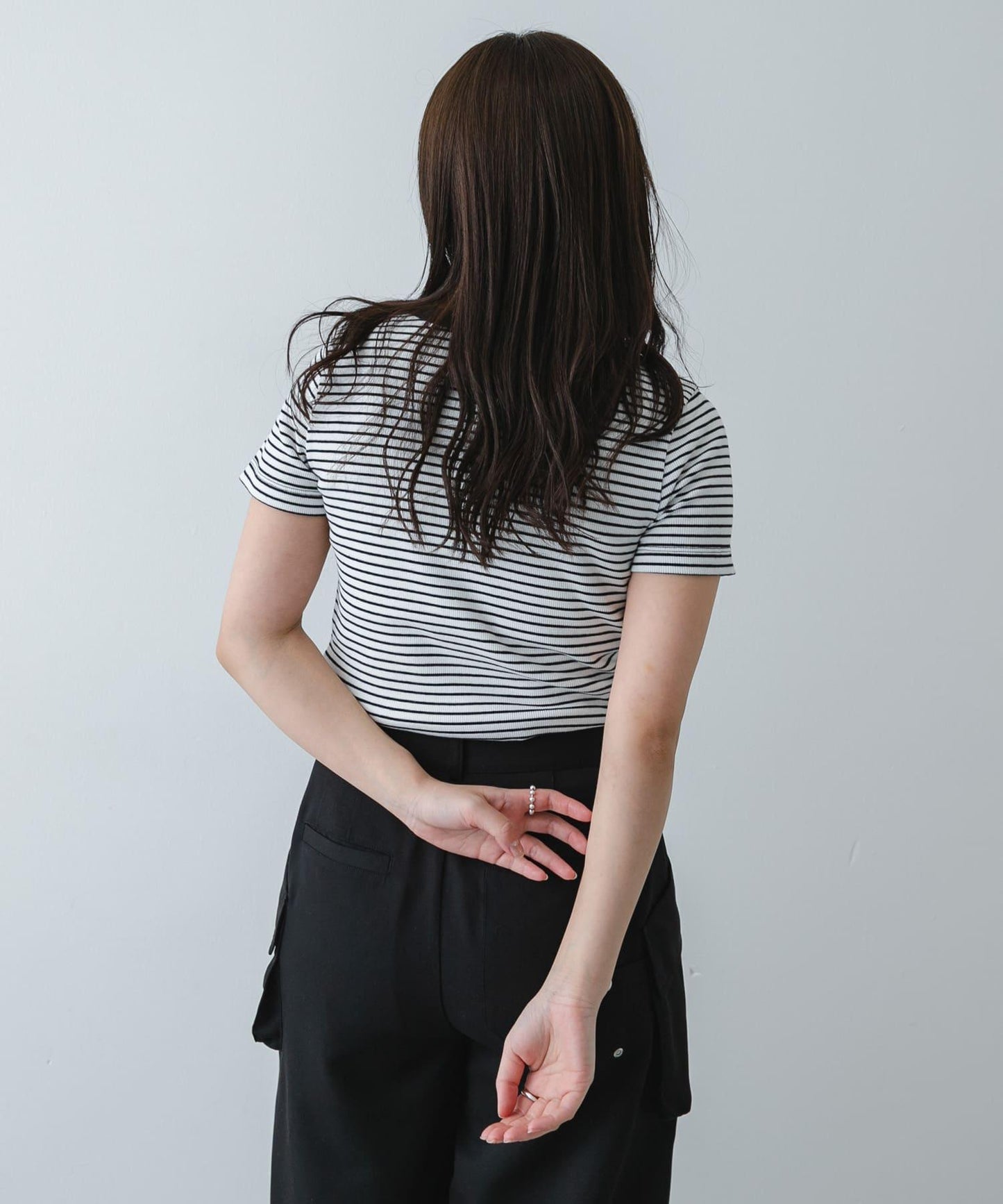 圓領羅紋短袖T恤