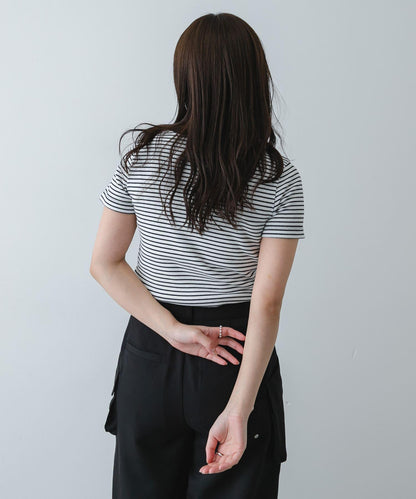 圓領羅紋短袖T恤