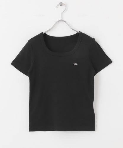 圓領羅紋短袖T恤