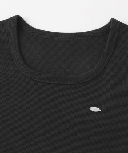 圓領羅紋短袖T恤