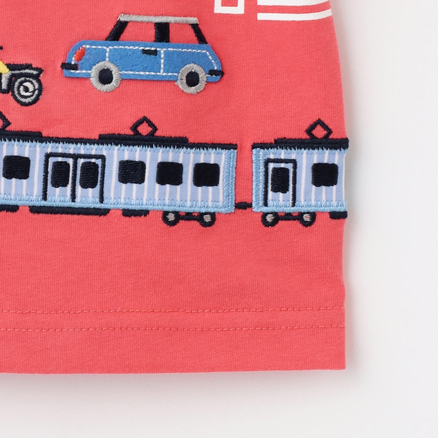 交通與街景圖案 短袖T恤