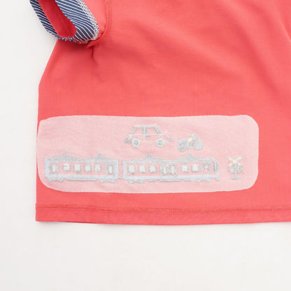 交通與街景圖案 短袖T恤