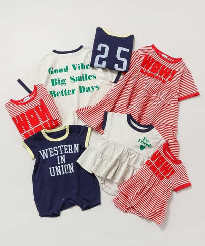 撞色設計 三款Logo圖案 連衣裙