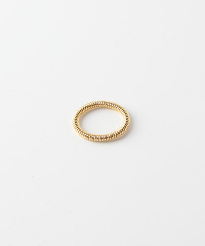 PLOW SPRING RING S Gold 戒指