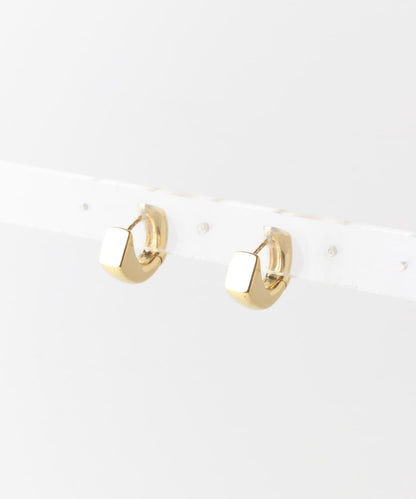 PLOW CALLA LILY GOLD 金色馬蹄蓮耳釘