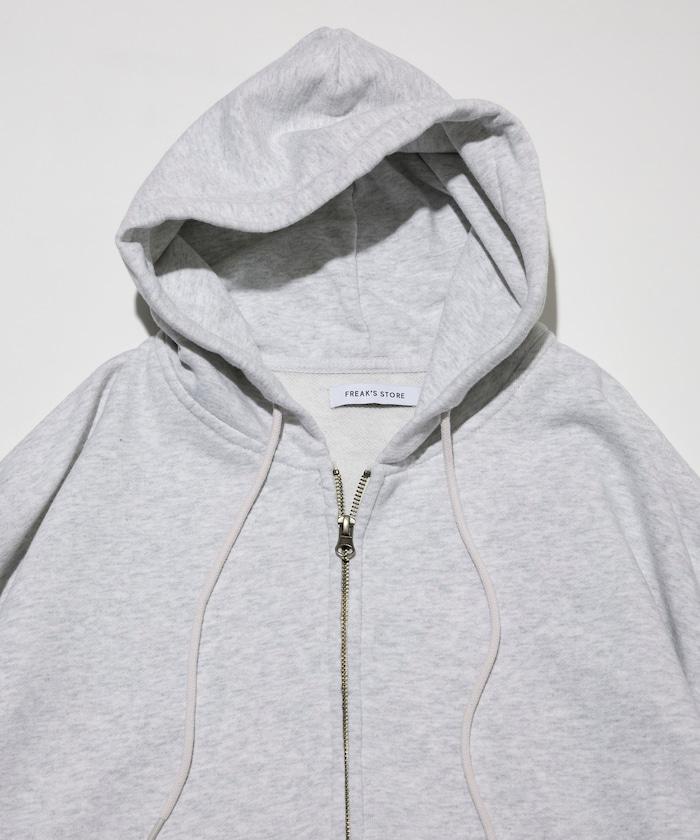 水洗做舊 短款 拉鍊連帽外套