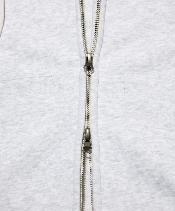 水洗做舊 短款 拉鍊連帽外套