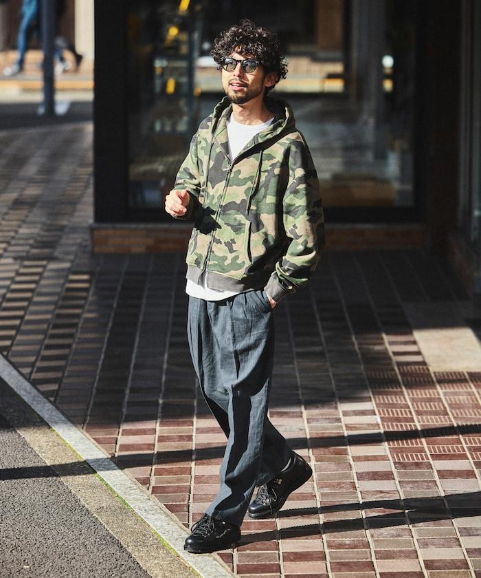 水洗做舊 短款 拉鍊連帽外套