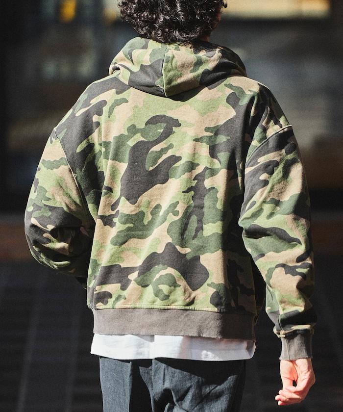 水洗做舊 短款 拉鍊連帽外套