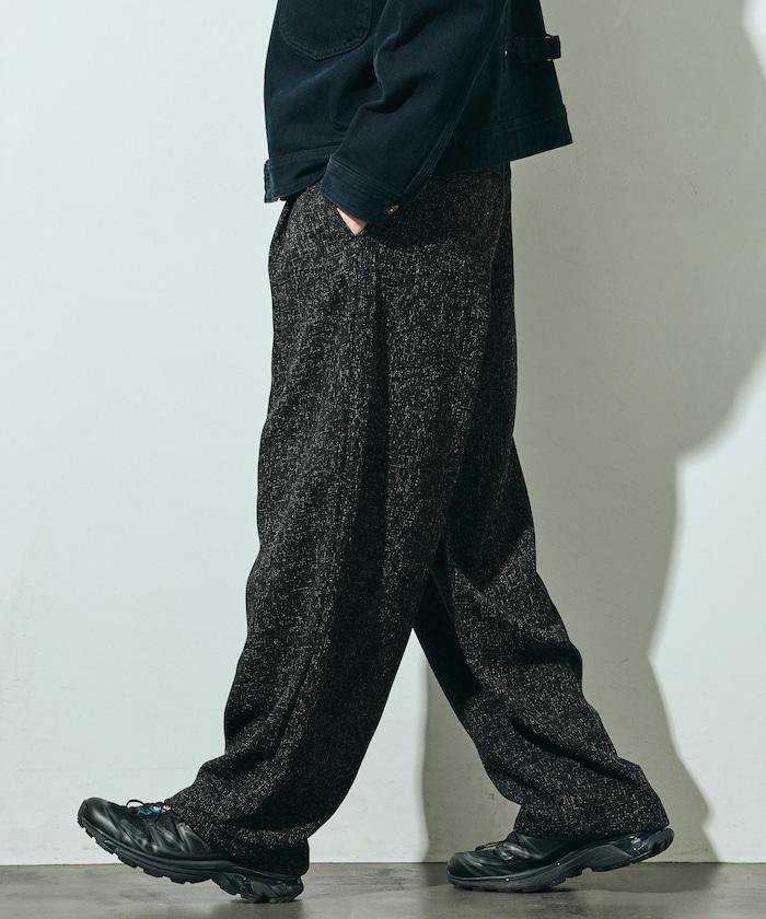 Spindle 夏季花呢 闊腿 休閒褲