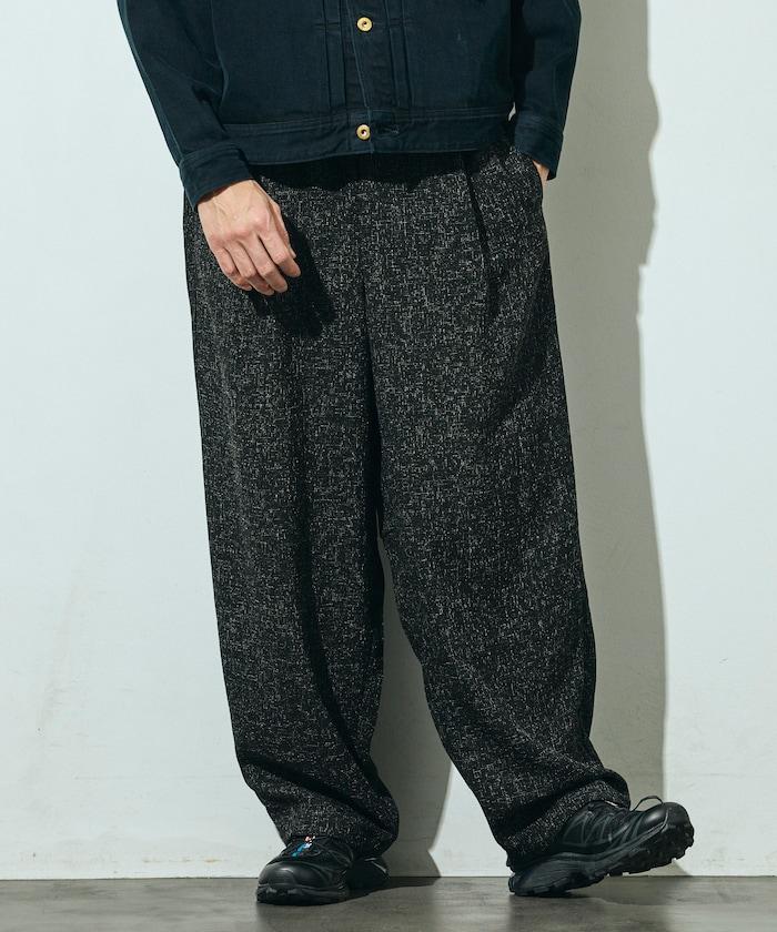 Spindle 夏季花呢 闊腿 休閒褲