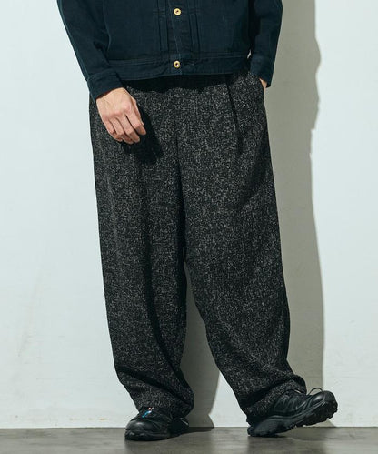 Spindle 夏季花呢 闊腿 休閒褲