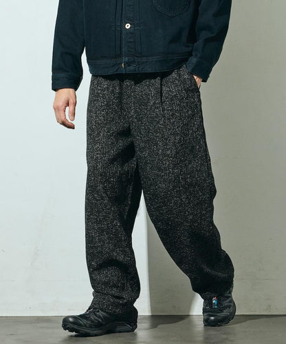 Spindle 夏季花呢 闊腿 休閒褲