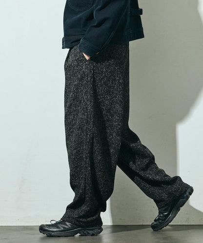 Spindle 夏季花呢 闊腿 休閒褲
