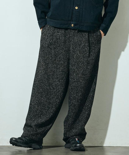 Spindle 夏季花呢 闊腿 休閒褲