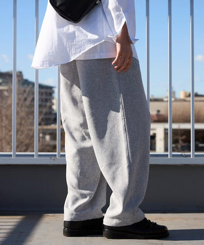 Spindle 夏季花呢 闊腿 休閒褲