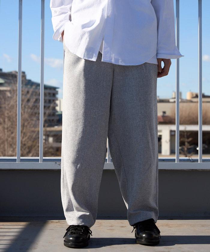 Spindle 夏季花呢 闊腿 休閒褲