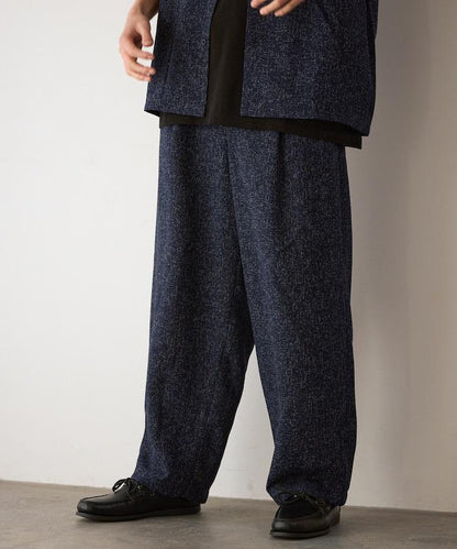 Spindle 夏季花呢 闊腿 休閒褲