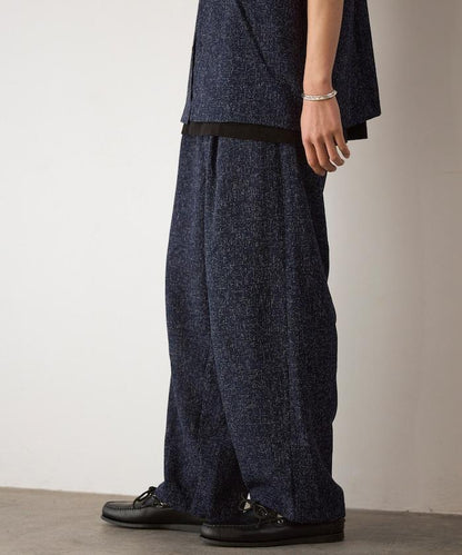 Spindle 夏季花呢 闊腿 休閒褲
