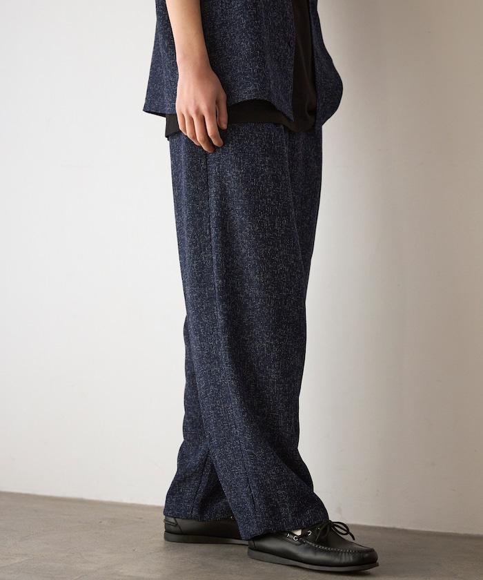 Spindle 夏季花呢 闊腿 休閒褲