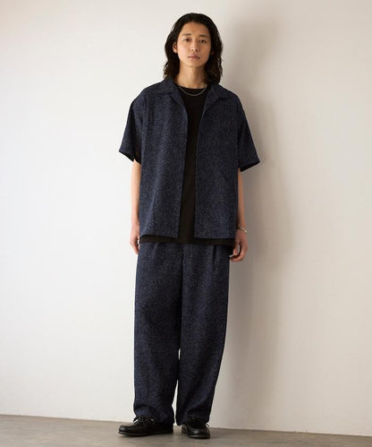 Spindle 夏季花呢 闊腿 休閒褲