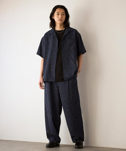 Spindle 夏季花呢 闊腿 休閒褲