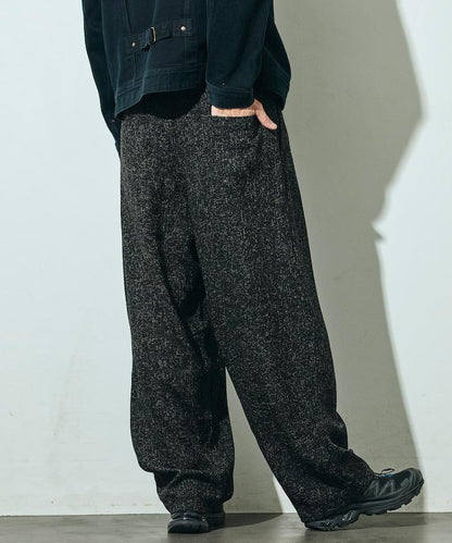 Spindle 夏季花呢 闊腿 休閒褲
