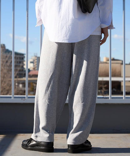 Spindle 夏季花呢 闊腿 休閒褲