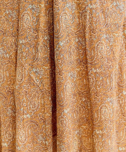 印度腰果花印花吊帶連衣裙