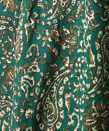 印度腰果花印花吊帶連衣裙