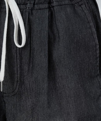 網眼牛仔 冷感吸水速幹 休閒褲