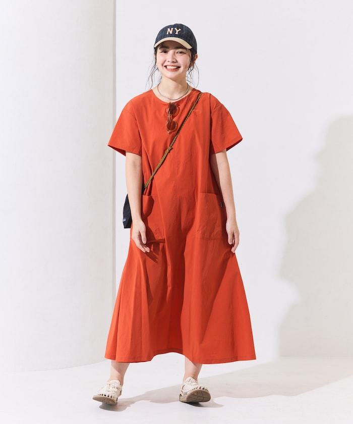 防紫外線 後背開口 連衣裙（聯名款）