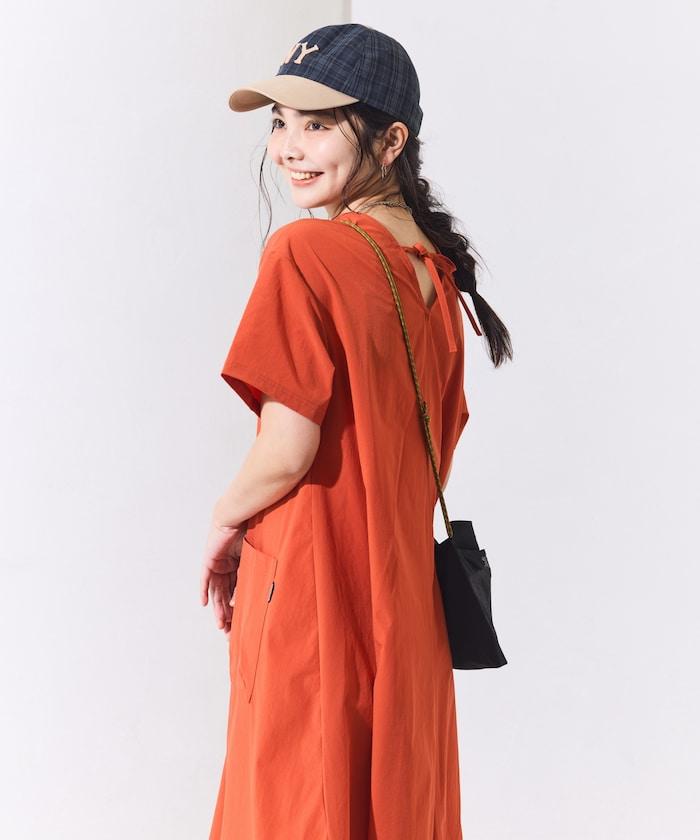 防紫外線 後背開口 連衣裙（聯名款）