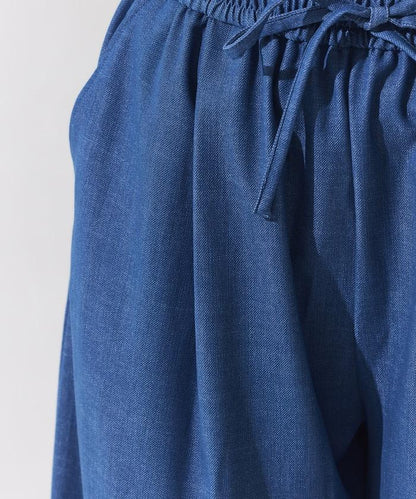 防曬交叉裹身吊帶花卉圖案牛仔風套裝