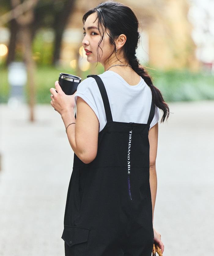 防紫外線 裹身設計 闊腿連體褲