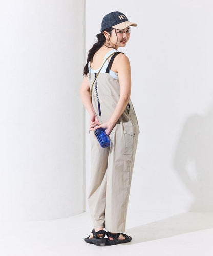 防紫外線 裹身設計 闊腿連體褲