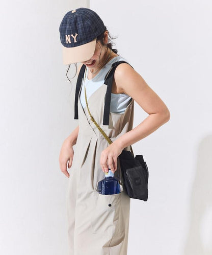 防紫外線 裹身設計 闊腿連體褲