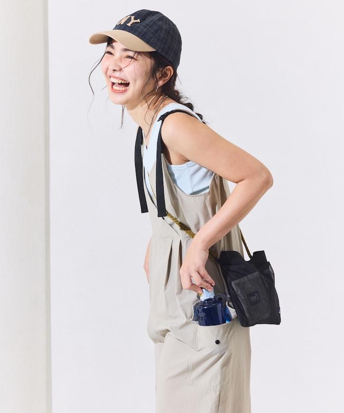 防紫外線 裹身設計 闊腿連體褲