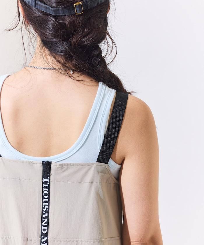 防紫外線 裹身設計 闊腿連體褲