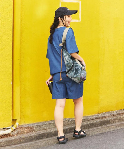 牛仔風短褲套裝（聯名款）