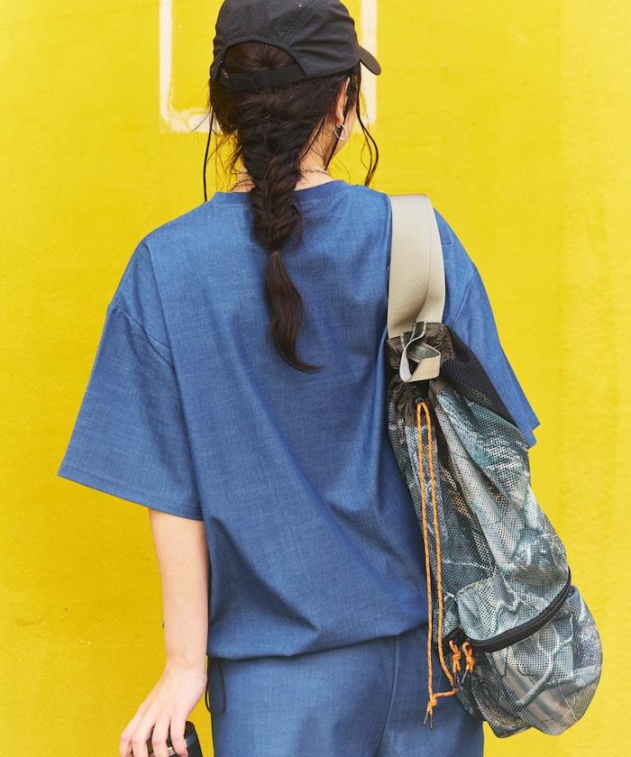 牛仔風短褲套裝（聯名款）