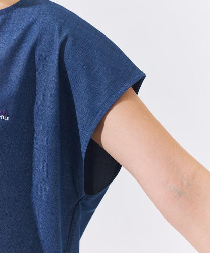 牛仔風短褲套裝（聯名款）